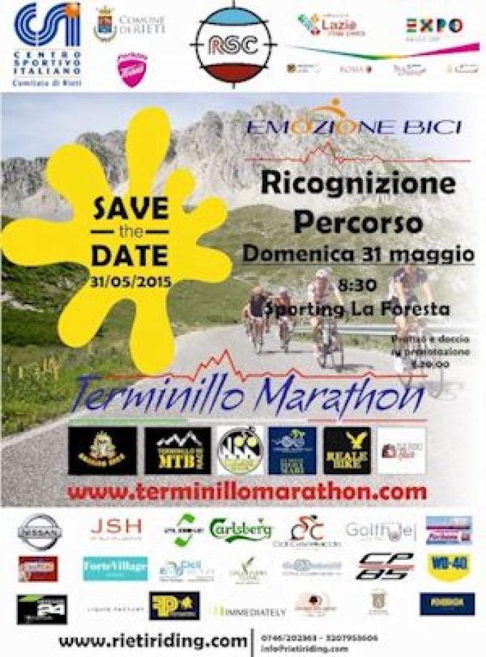 CS Ciclismo Amatoriale: la Terminillo Marathon nella prestigiosa rassegna degli eventi Expo 2015 di Milano