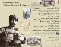 Monte Porzio – Mostra Documentaria “La Grande Guerra: Memorie di una comunità”