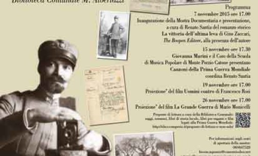 Monte Porzio – Mostra Documentaria “La Grande Guerra: Memorie di una comunità”