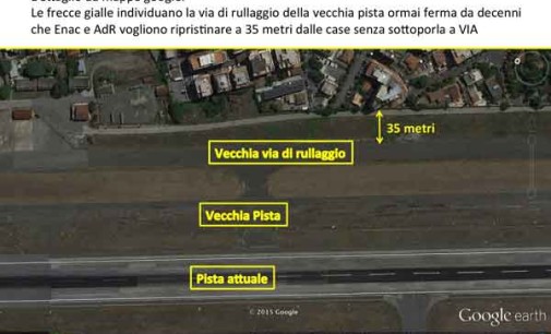 Ciampino – ENAC vuole aprire una nuova “via di rullaggio”