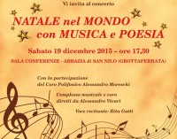 Natale nel Mondo con musica e poesia
