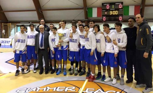 Basket Frascati (Under 16 Ecc), Giammò: «Pronti per riprendere a correre»