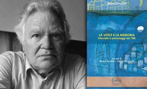 Frascati, Aldo Onorati presenta “La Voce e la memoria: interviste a personaggi del Novecento”