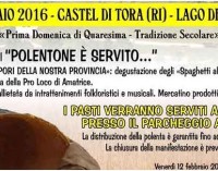 Sagra del polentone – Castel di Tora (RI)
