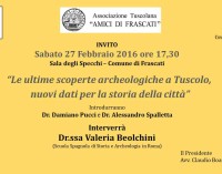 Archeologia e storia di Tuscolo: se ne parla a Frascati