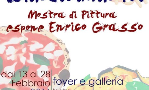 Arte di Enrico Grasso al Teatro civico di Rocca di Papa