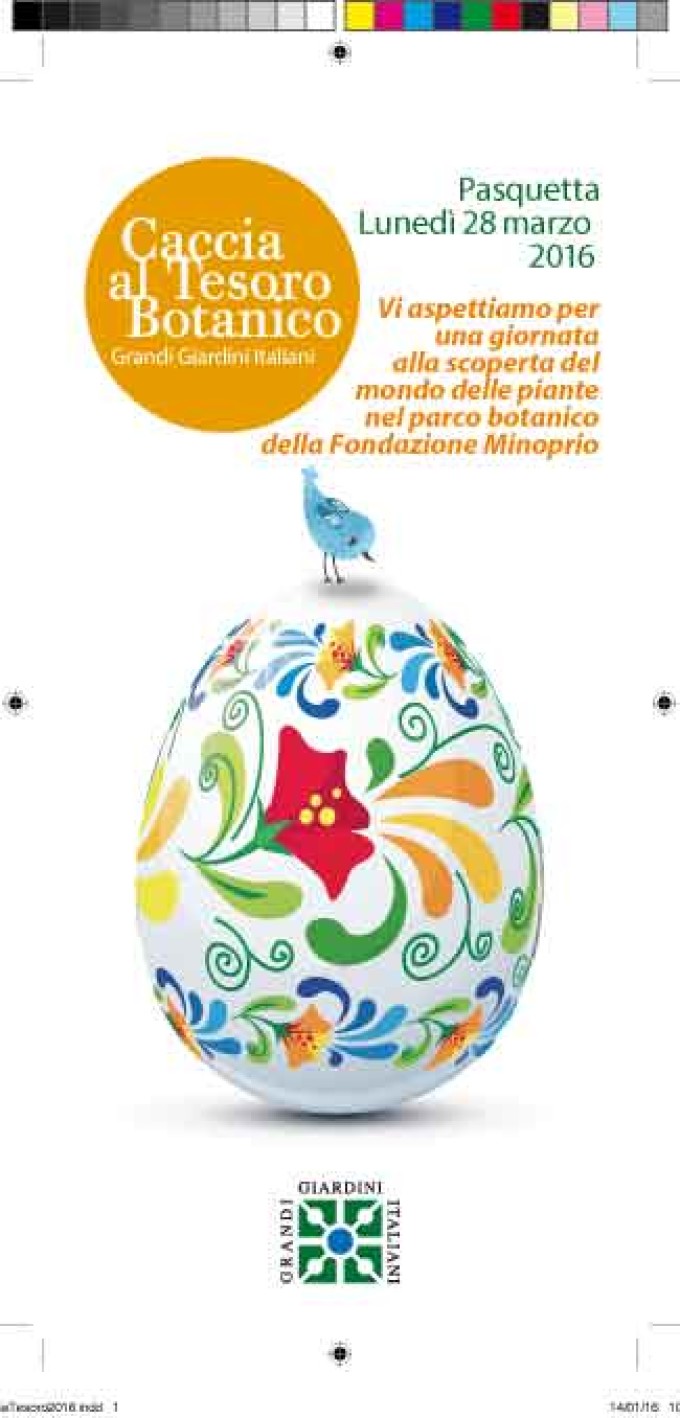 Calendario Eventi Fondazione Minoprio Primavera 2016