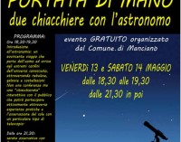 “Il cielo a portata di mano: due chiacchiere con l’astronomo”