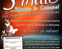 A Grottaferrata torna l’iniziativa “5 per mille… Risorse in Comune!”