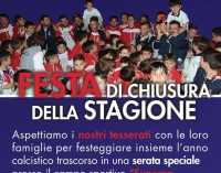 Festa di chiusura della stagione