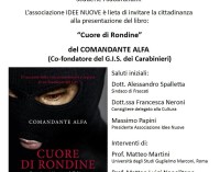 Frascati, il Comandante Alfa nel libro “Cuore di Rondine”