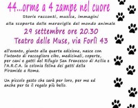 Al Teatro delle Muse la quarta edizione di “44…orme a quattro zampe nel cuore”