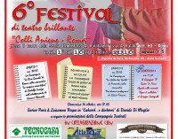 6° Festival di Teatro Brillante e Amatoriale “Colli Aniene – Roma”