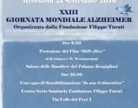 XIIIª Giornata Mondiale Alzheimer, due eventi a Zagarolo