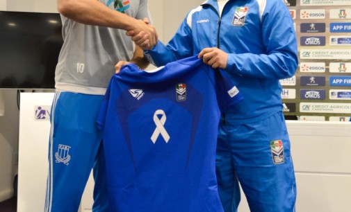 Lirfl, Parisse ha ricevuto la maglia della Nazionale di rugby a 13. Domenica il test match con BARA