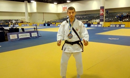 Asd Judo Energon Esco Frascati, superbo Mascherucci: fantastico bronzo al mondiale Master