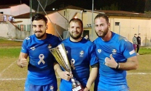 Lirfl (rugby a 13), Ligi e Batini vincono in campo con l’Italia e fuori con la raccolta fondi per Cascia e Norcia