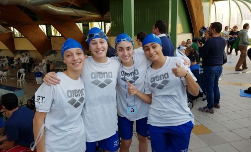 3T Frascati Sporting Village (nuoto): staffetta quarta ai campionati regionali di salvamento