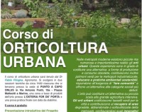 Marino: corso gratuito di Orticoltura Urbana a Punto a Capo Onlus