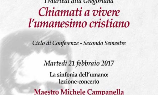 Pontificia Università Gregoriana –  “La sinfonia dell’umano”