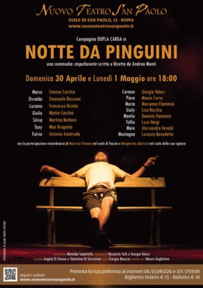 Nuovo Teatro San Paolo – Notte da pinguini