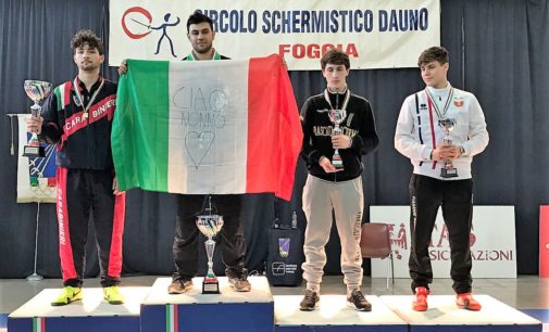Frascati Scherma: tre argenti ai campionati italiani U23, il 22 aprile il memorial Simoncelli