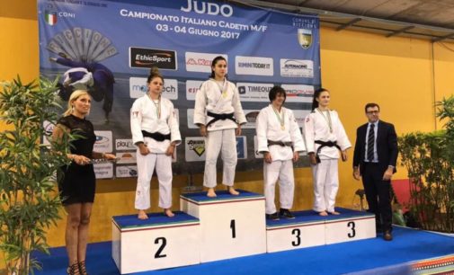 Asd Judo Energon Esco Frascati, super Favorini: bissa il titolo di campionessa italiana Cadetti