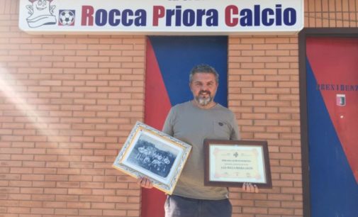 Rocca Priora calcio premiata per i 50 anni, domani gran finale della “Castelli Cup”