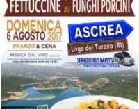 Ascrea –  Sagra delle fettuccine ai funghi porcini