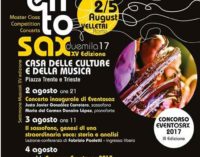 2-3-4-5 agosto con Evento Sax 2017 – XV edizione