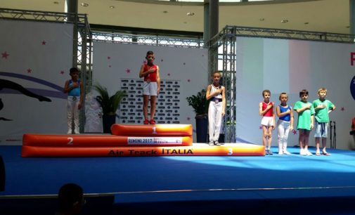 La dirigenza esprime grande soddisfazione per il titolo nazionale conquistato a Rimini nel trampolino elastico.