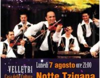 Velletri – Notte Tzigana: Antal Szalai, violino Orchestra tzigana di Budapest