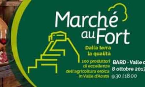 Le eccellenze dell’agricoltura “EROICA” della Valle d’Aosta al Marché au fort 2017