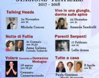 Stagione di Prosa 2017/18 Teatro Artemisio Gian Maria Volonté
