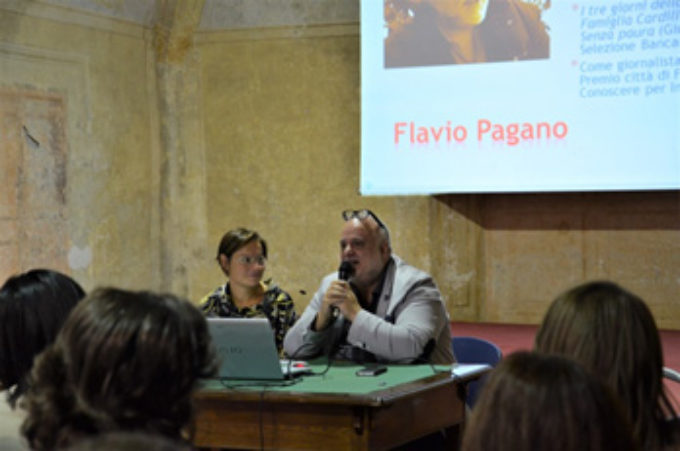 Lo scrittore Flavio Pagano incontra gli studenti del liceo di Zagarolo