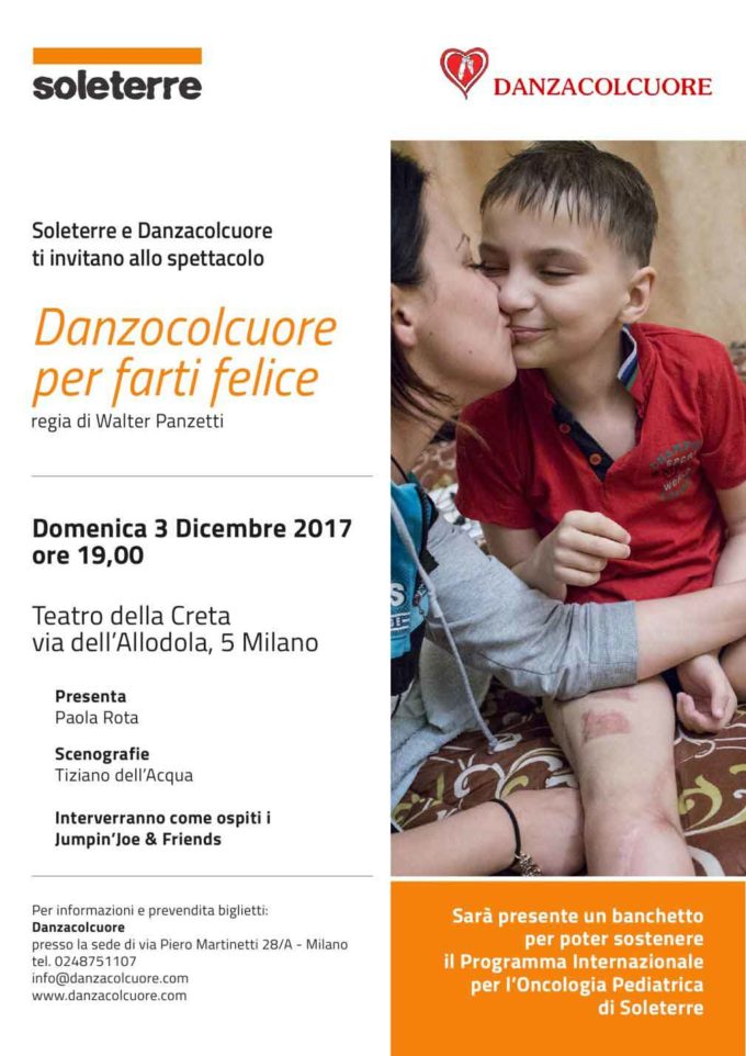 Teatro della creta di Milano – “Danzocolcuore per farti felice”