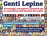 Carpineto – Presentazione dei lavori delle scuole – Bando “Genti Lepine”