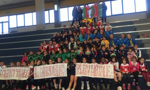 Polisportiva Borghesiana, fine anno col botto per il minivolley con la festa “in attesa del mondiale”