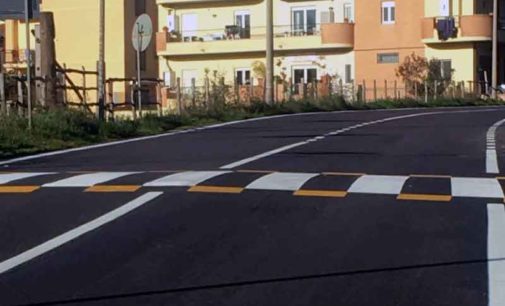 Giulianello di Cori: completati i lavori di manutenzione del tratto urbano della strada Velletri-Anzio
