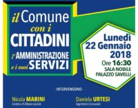 Albano Laziale, incontro  “Il Comune con i cittadini – L’Amministrazione e i suoi servizi”