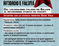 Marino: “Confine orientale, ricordo e falsità: mostra ed incontro con lo storico Sandi Volk”