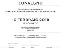 velletri – Convegno. “Separarsi ma mai da sé”