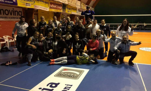 Giovolley da impazzire, sotto 2-0 vince al quinto ad Altino