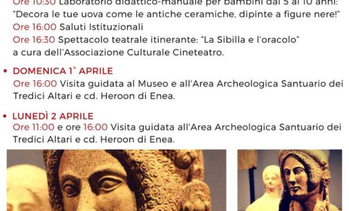 Tredicesimo anniversario  Del Museo Civico  Archeologico “Lavinium”