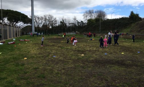 Rugby Frascati Union 1949, sabato scorso si è tenuta la prima tappa del progetto scuola