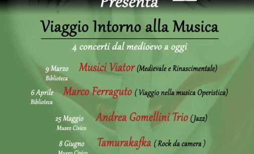 Marino – AL VIA IL “VIAGGIO INTORNO ALLA MUSICA”