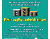 Albano Laziale, lunedì 23 aprile la 6^ Agorà del progetto europeo UrbanWins