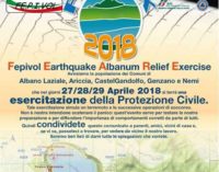 Albano Laziale, al via l’esercitazione di Protezione Civile “Fearex 2018”
