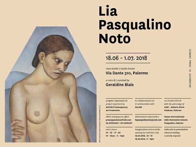 SIGNORI PREGO SI ACCOMODINO a Palermo con la mostra Lia Pasqualino Noto