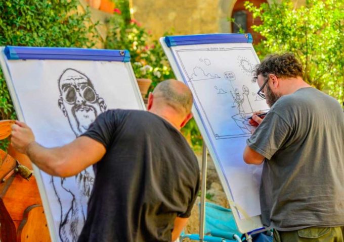Civita di Bagnoregio – La città incantata 2018 IV Meeting internazionale dei disegnatori